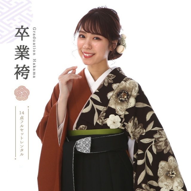 卒業式着物袴商品の画像