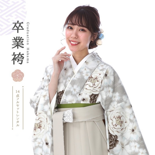 卒業式着物袴商品の画像