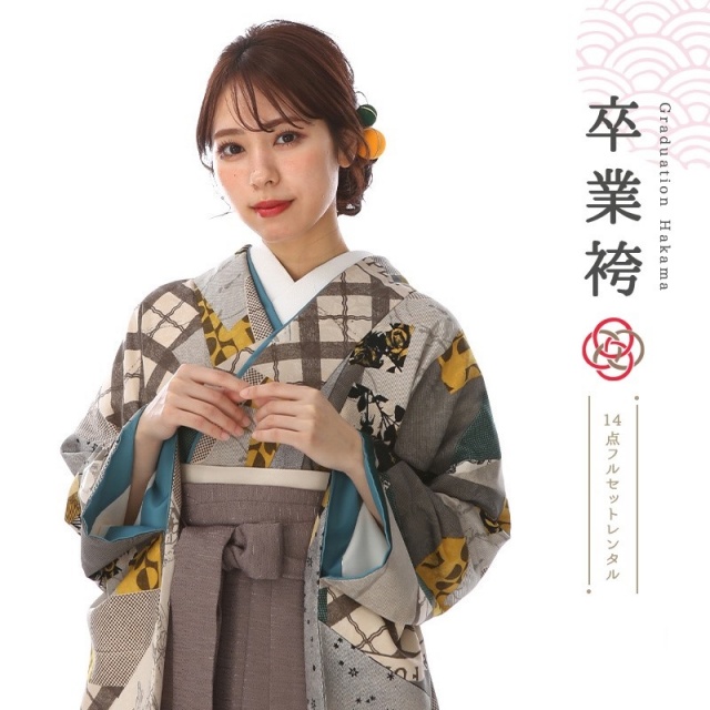 卒業式着物袴商品の画像