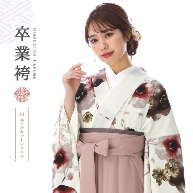 卒業式着物袴商品の画像