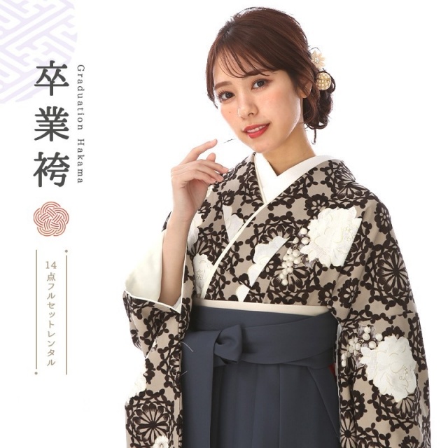 卒業式着物袴商品の画像