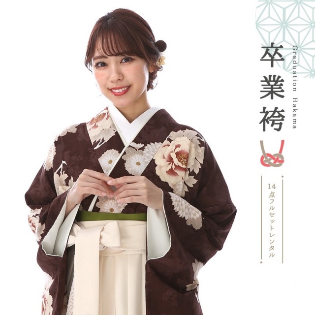 卒業式着物袴商品の画像