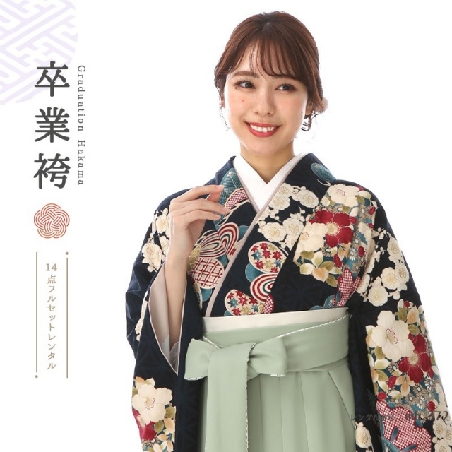 卒業式着物袴商品の画像