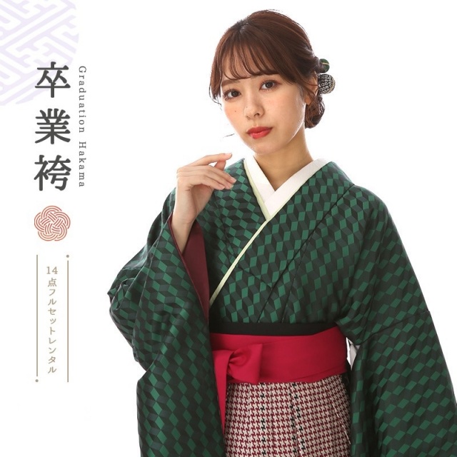 卒業式着物袴商品の画像