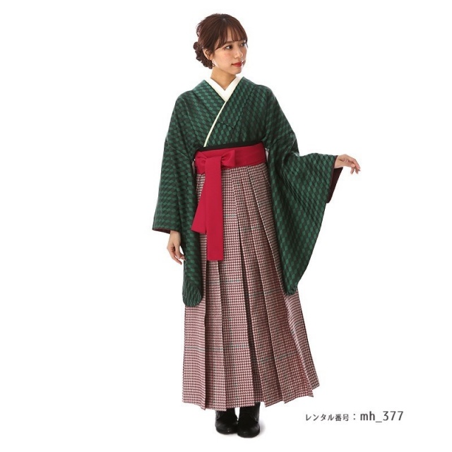 卒業式着物袴商品の画像