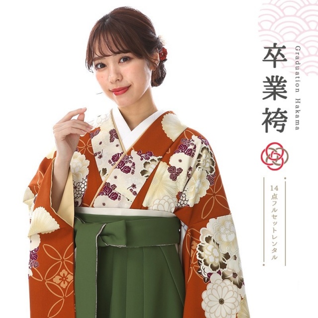 卒業式着物袴商品の画像