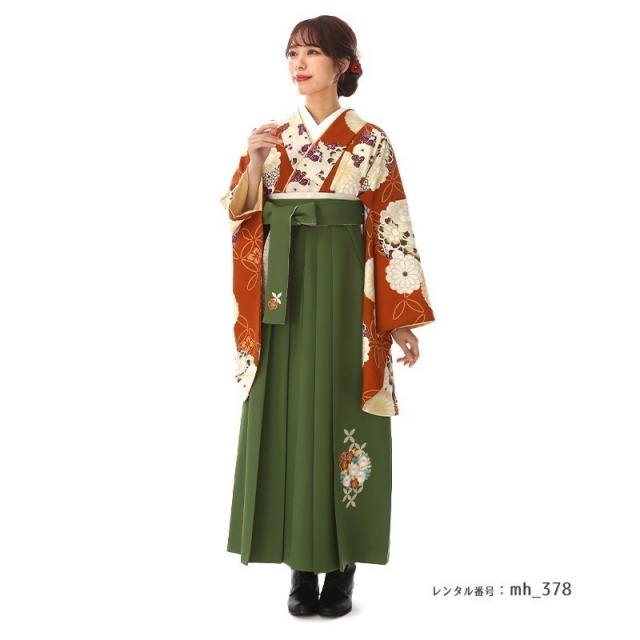 卒業式着物袴商品の画像