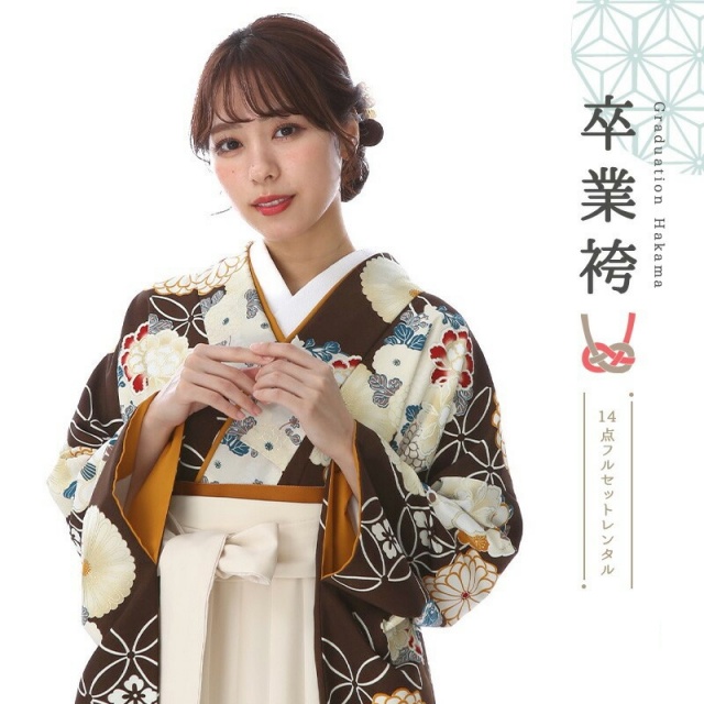 卒業式着物袴商品の画像