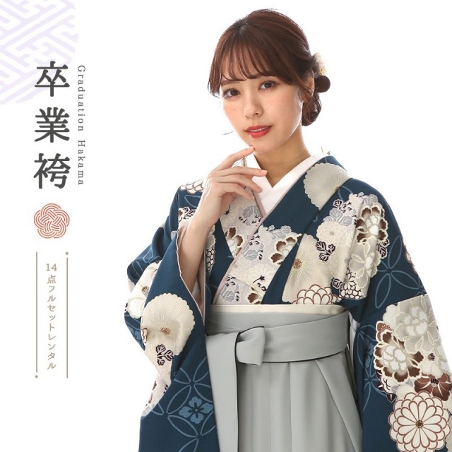卒業式着物袴商品の画像