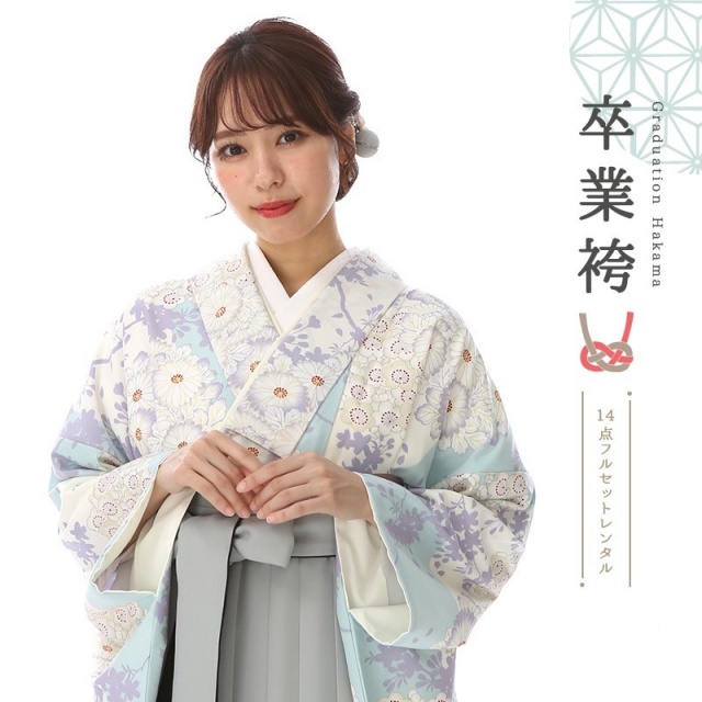 卒業式着物袴商品の画像