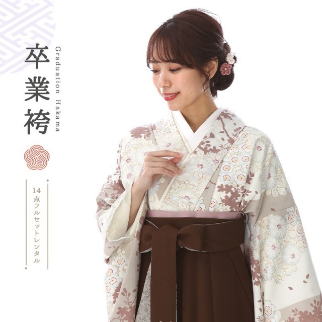 卒業式着物袴商品の画像
