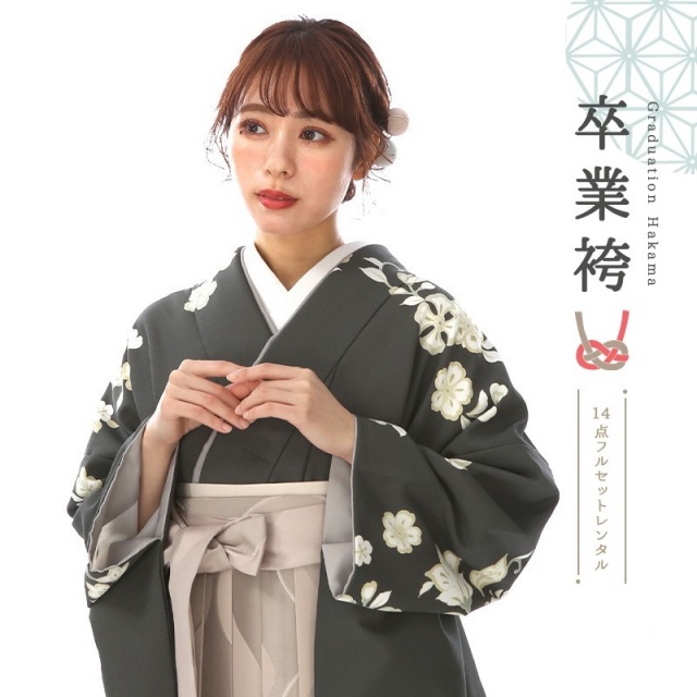 卒業式着物袴商品の画像