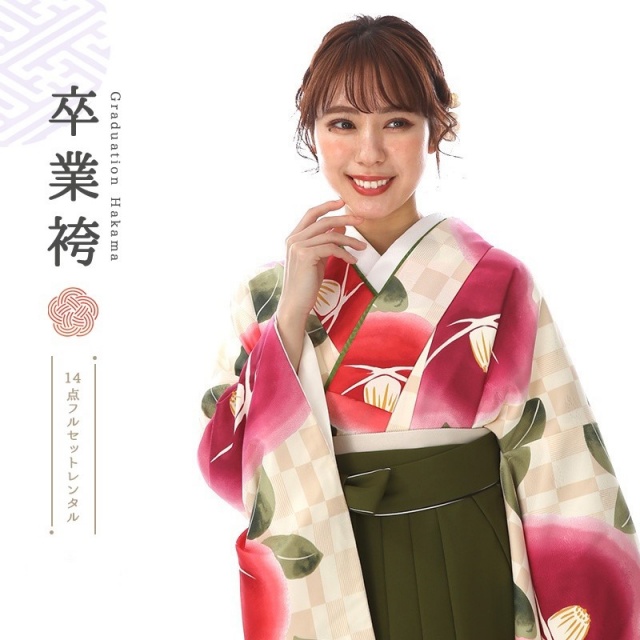 卒業式着物袴商品の画像