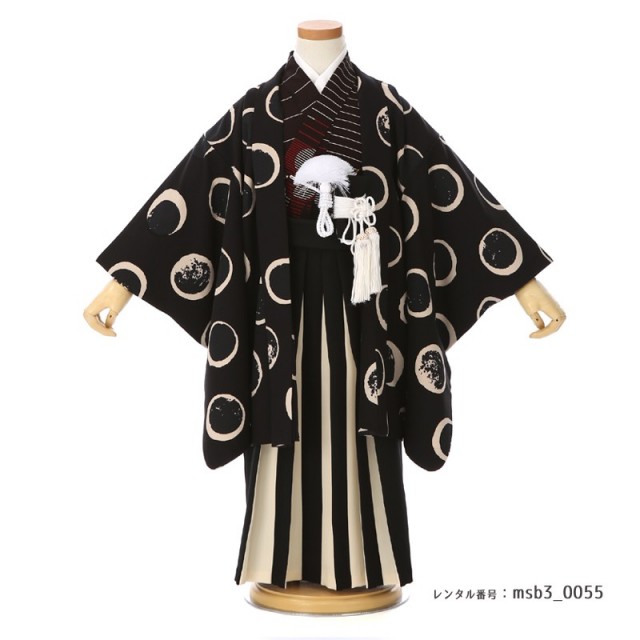 七五三着物レンタル3歳男の子袴のブランド：モダンアンテナ｜きもの