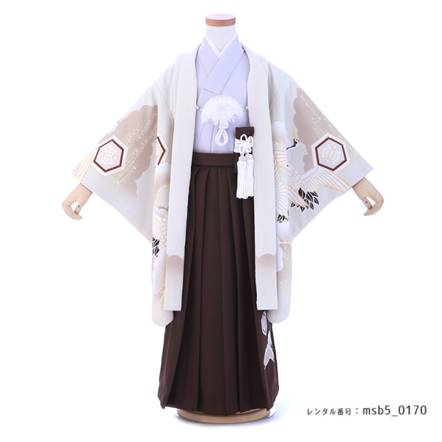 5歳男の子着物画像