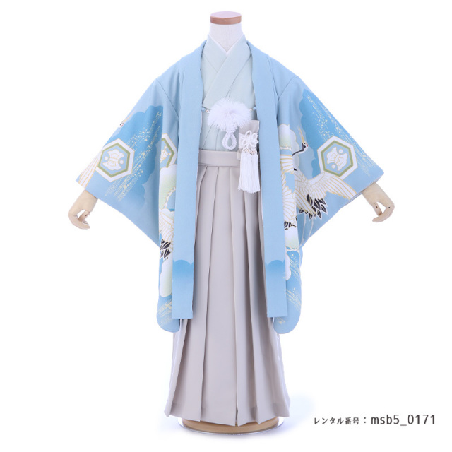 5歳男の子着物画像