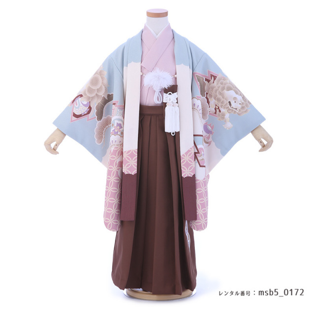 5歳男の子着物画像