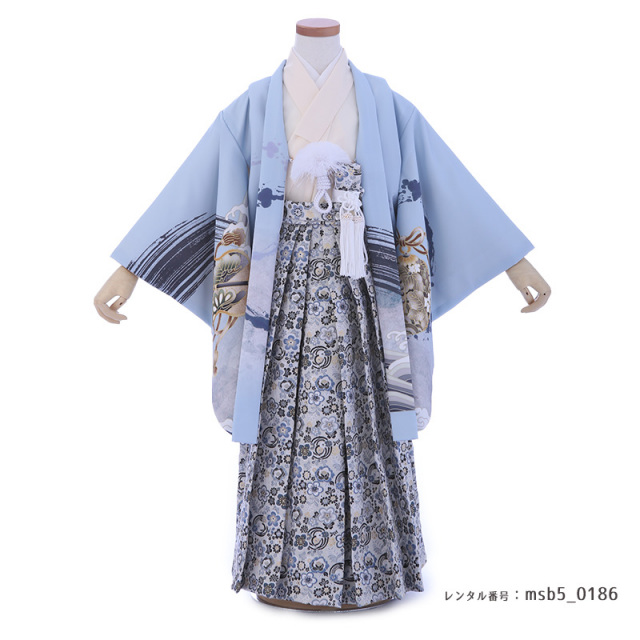 5歳男の子着物画像