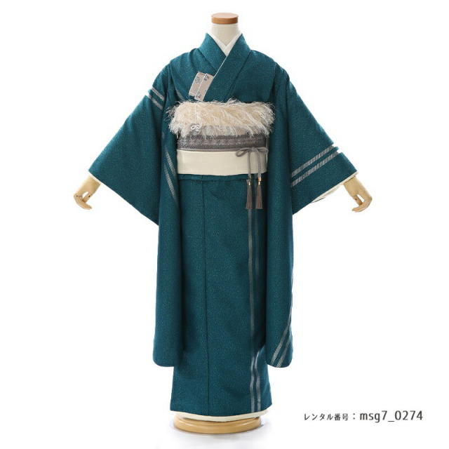 七五三モダンアンテナウロコ 7歳用 参考価格¥4.4 万 結び帯 七五三レンタル モダンアンテナ 七五三 7歳 七五三レンタル 7歳女結び