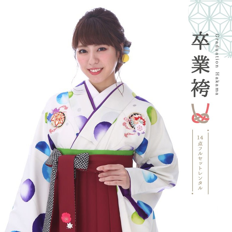 卒業式着物袴商品の画像