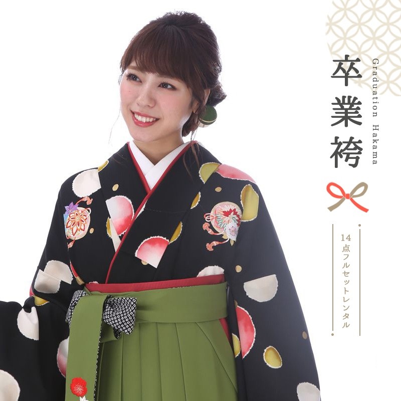卒業式着物袴商品の画像