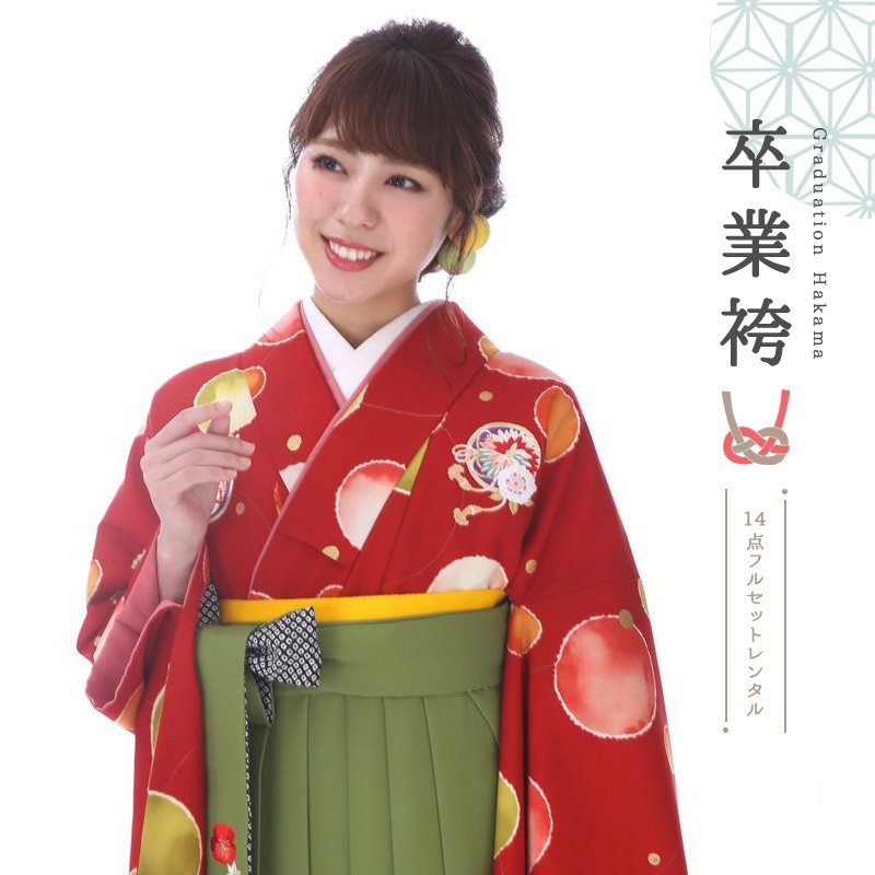 卒業式着物袴商品の画像