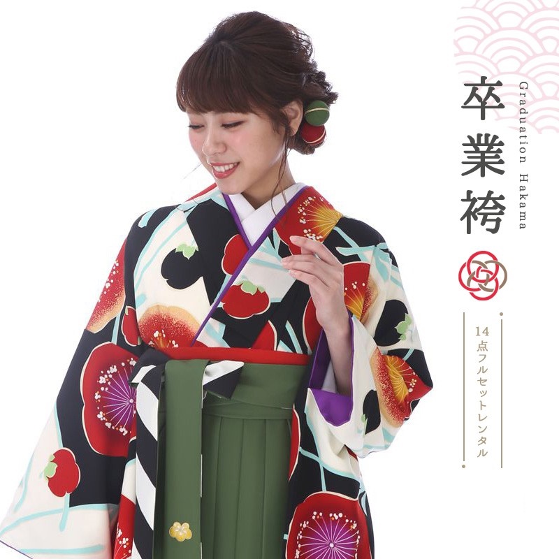 卒業式着物袴商品の画像