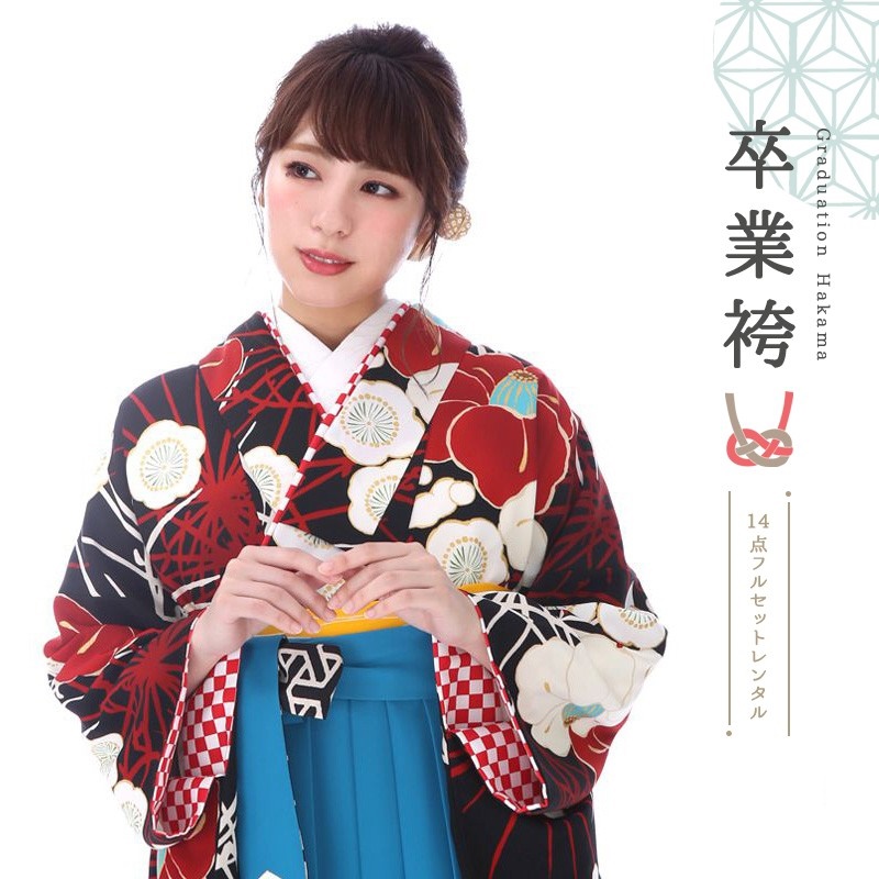 卒業式着物袴商品の画像