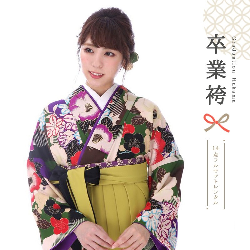 卒業式着物袴商品の画像