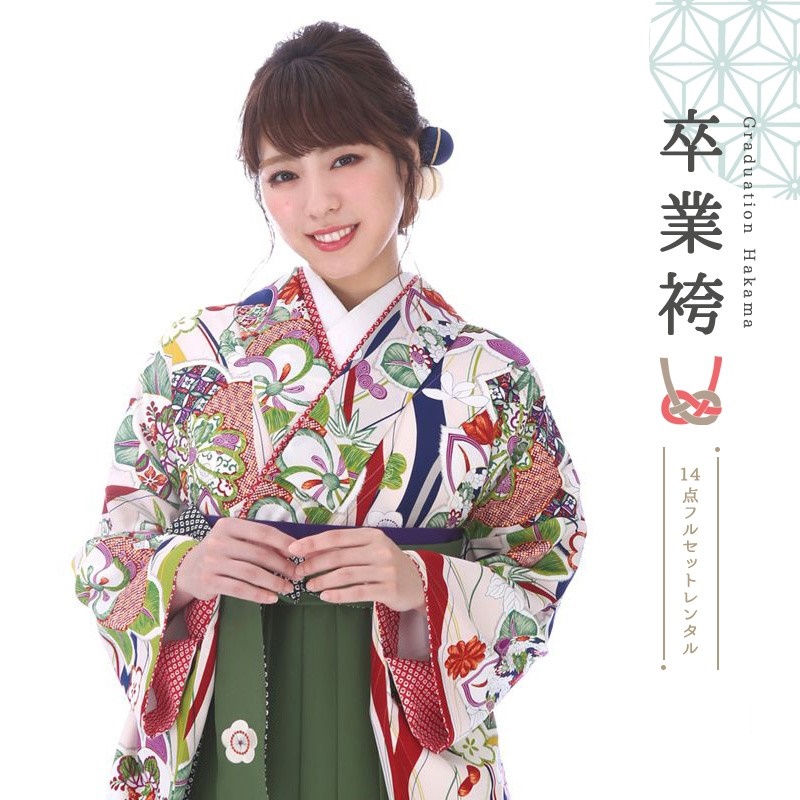 卒業式着物袴商品の画像