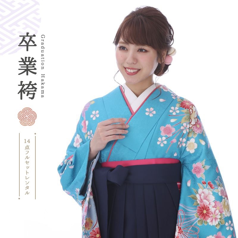 卒業式着物袴商品の画像