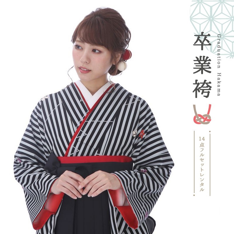 卒業式着物袴商品の画像