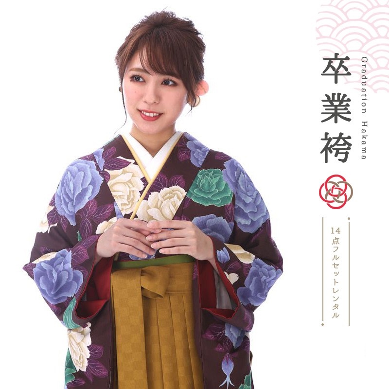卒業式着物袴商品の画像