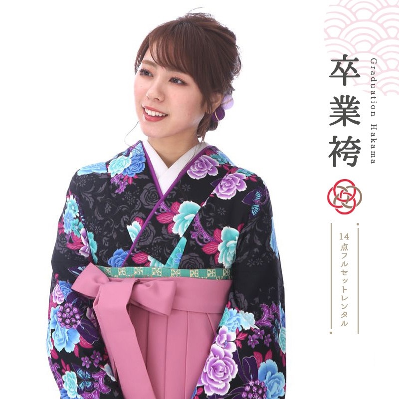 卒業式着物袴商品の画像