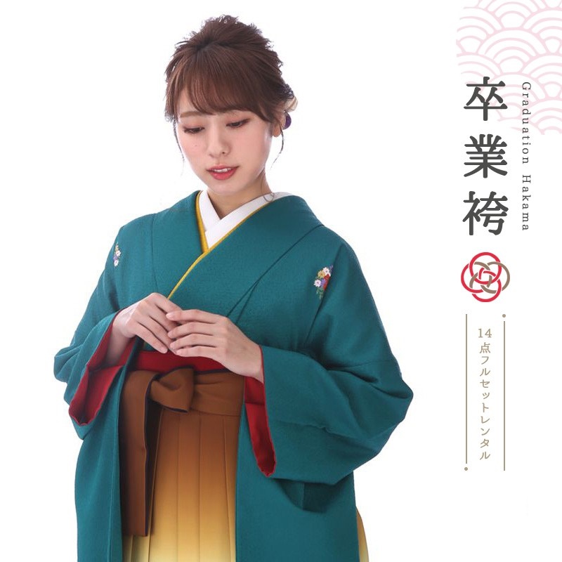 卒業式着物袴商品の画像