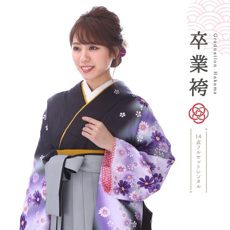 卒業式着物袴商品の画像