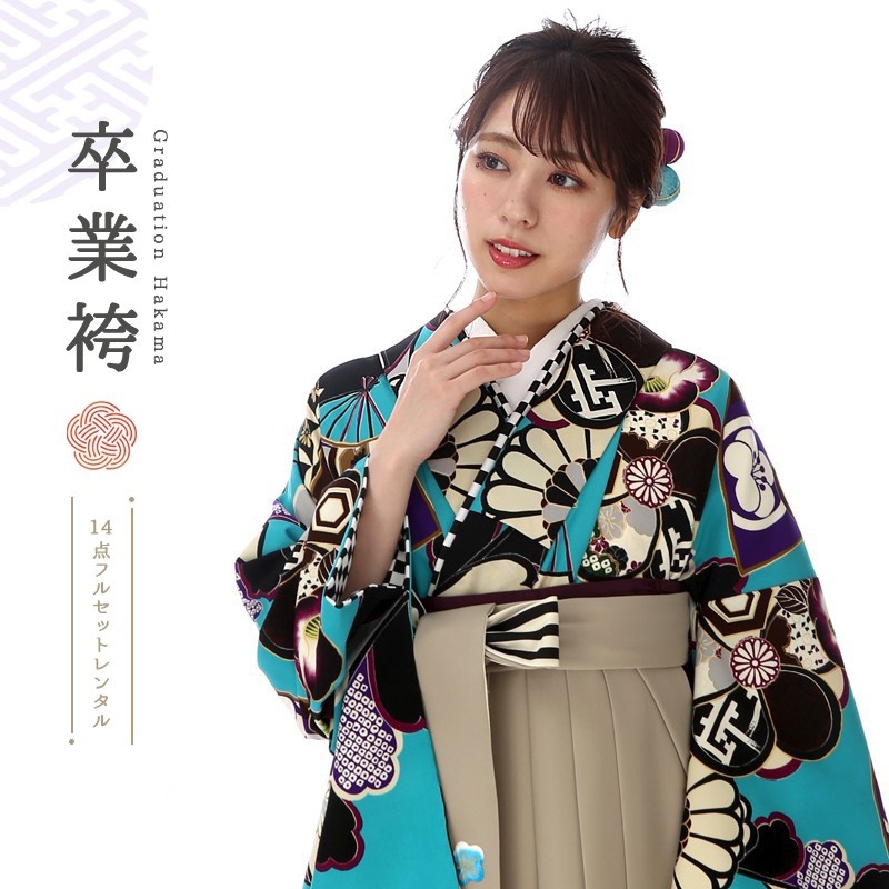 卒業式着物袴商品の画像