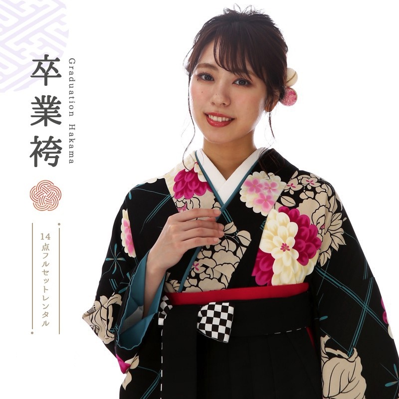 卒業式着物袴商品の画像