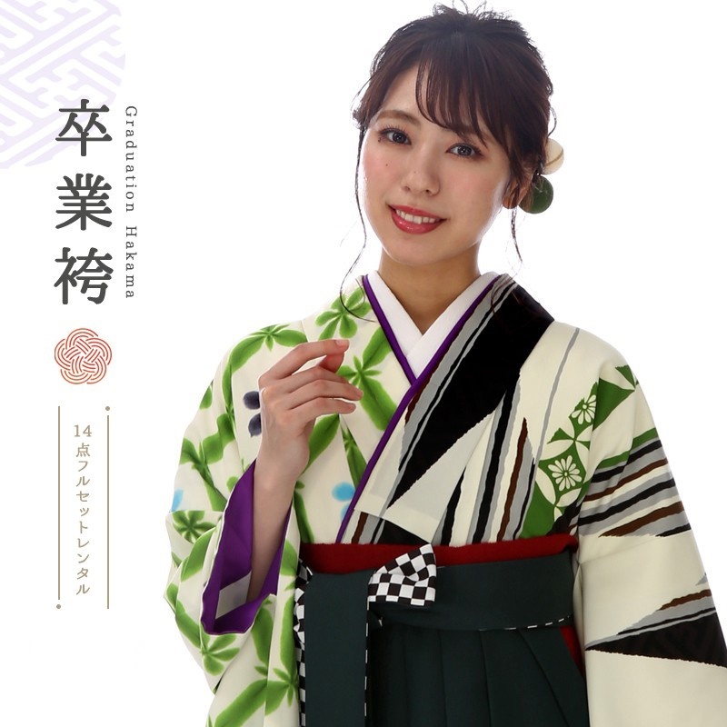 卒業式着物袴商品の画像