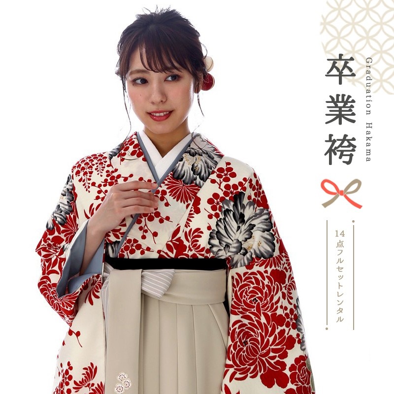 卒業式着物袴商品の画像