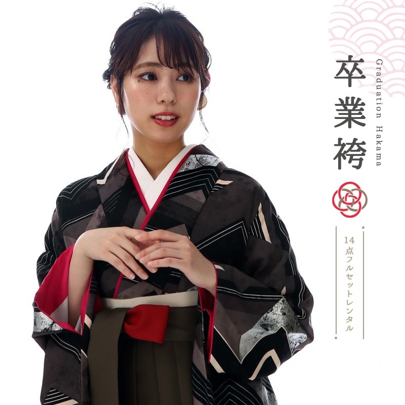 卒業式着物袴商品の画像