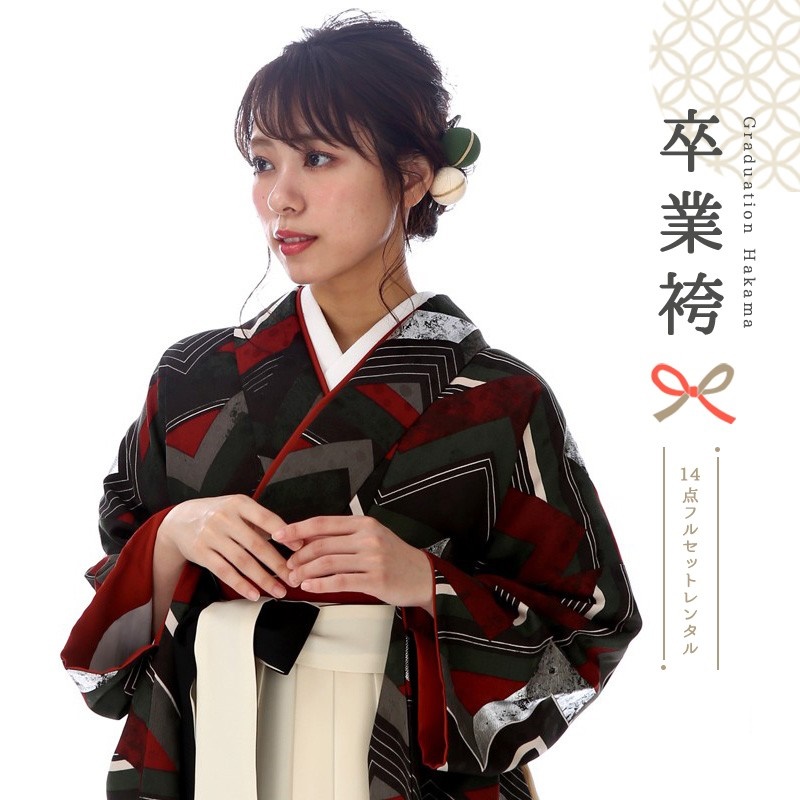 卒業式着物袴商品の画像