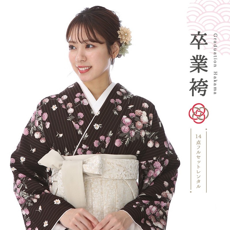 卒業式着物袴商品の画像
