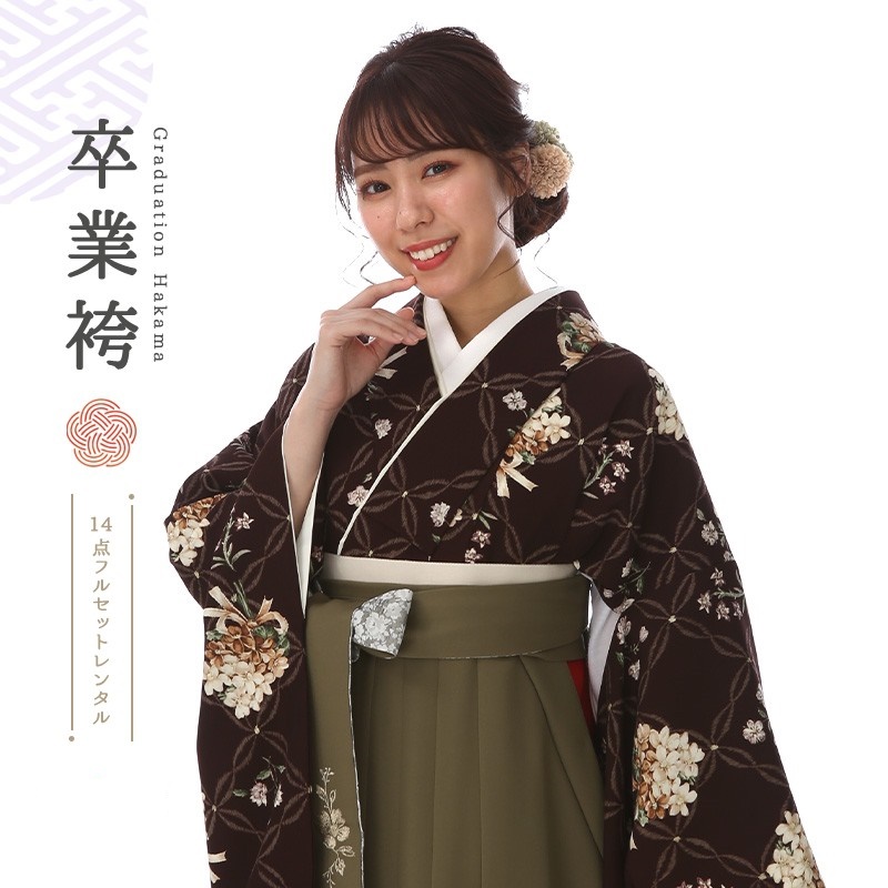 卒業式着物袴商品の画像