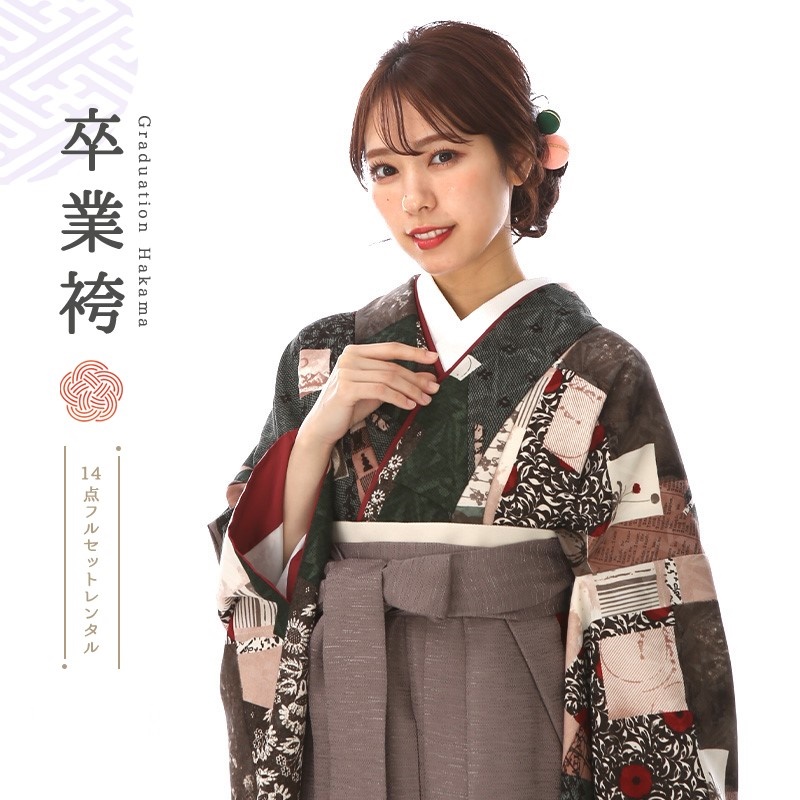 卒業式着物袴商品の画像