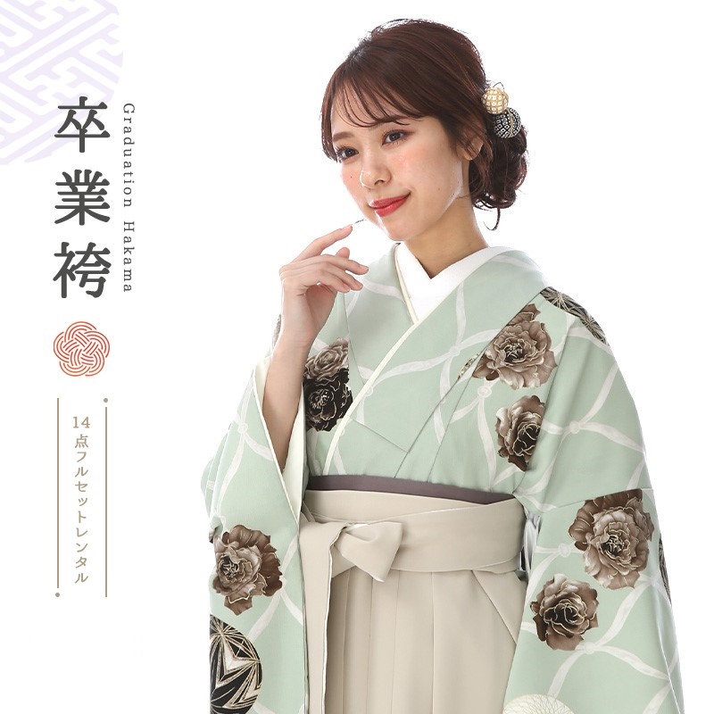 卒業式着物袴商品の画像