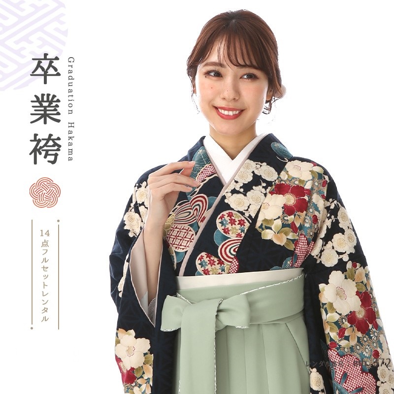 卒業式着物袴商品の画像