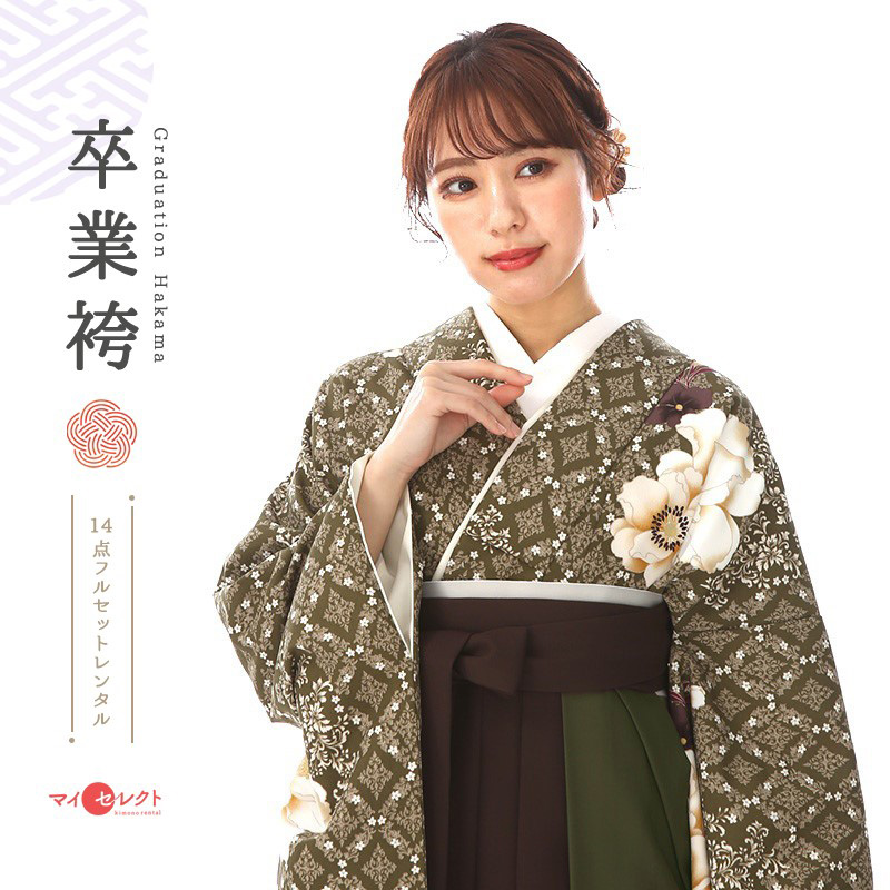卒業式着物袴商品の画像