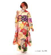 振袖レンタルのインターネット専門店 結婚式用レトロ アンティーク振袖