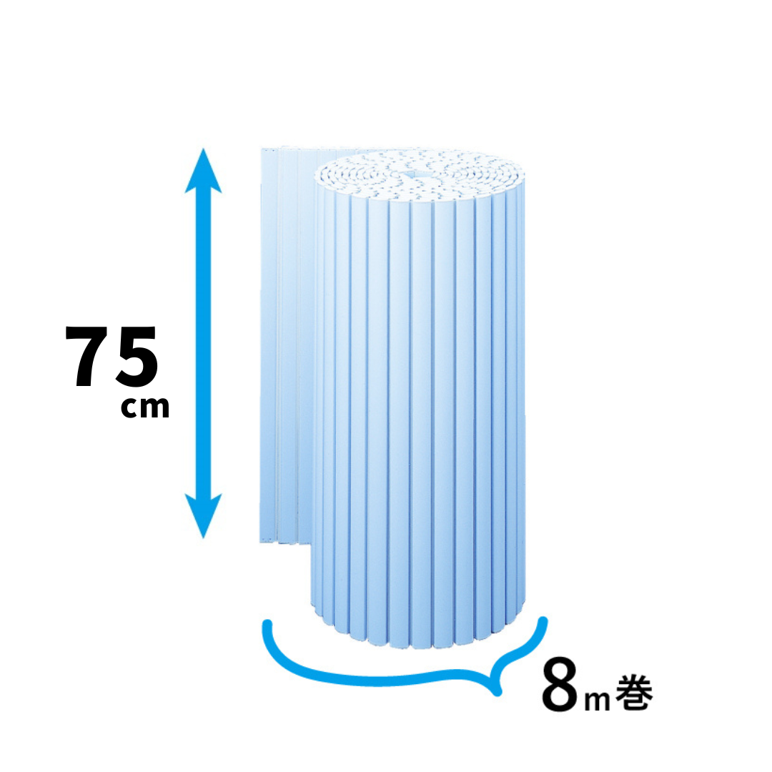 フレスコ75ｃｍx8m　Ｌ ８ｍ　東プレ 業務用風呂蓋 長尺 長い ロング サイズフリーカット 風呂ふた